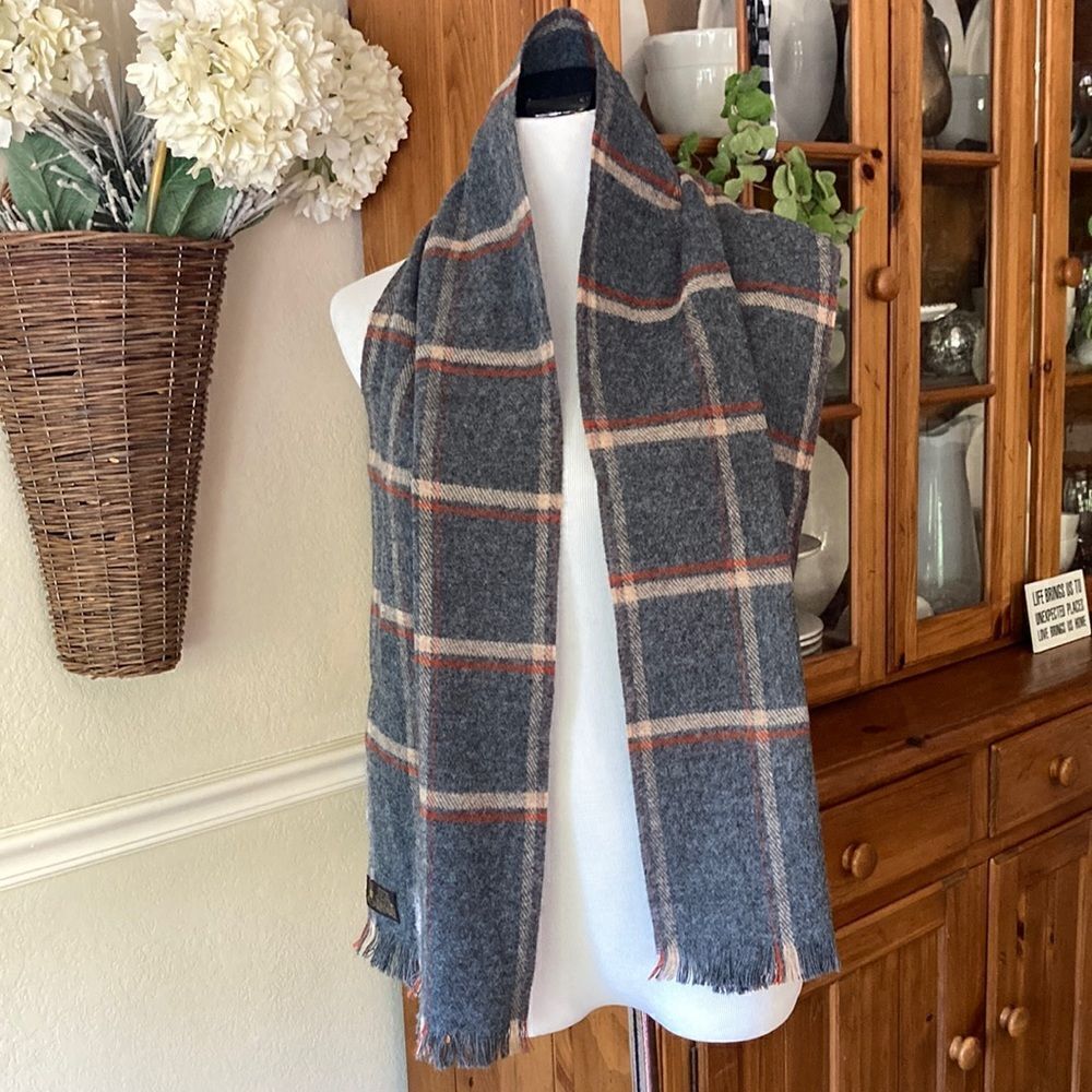 Plaid Neck Scarf 🧣Made In France